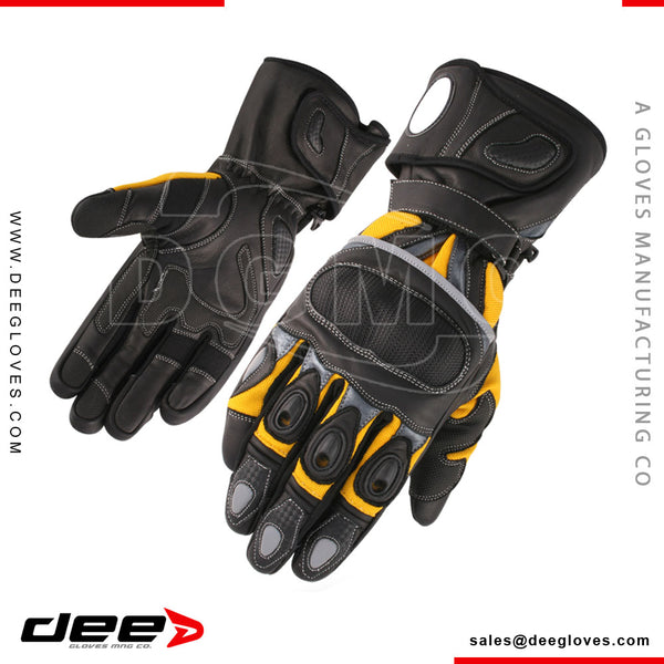 R8 Grip Leather Racing Motorcycle Gloves
