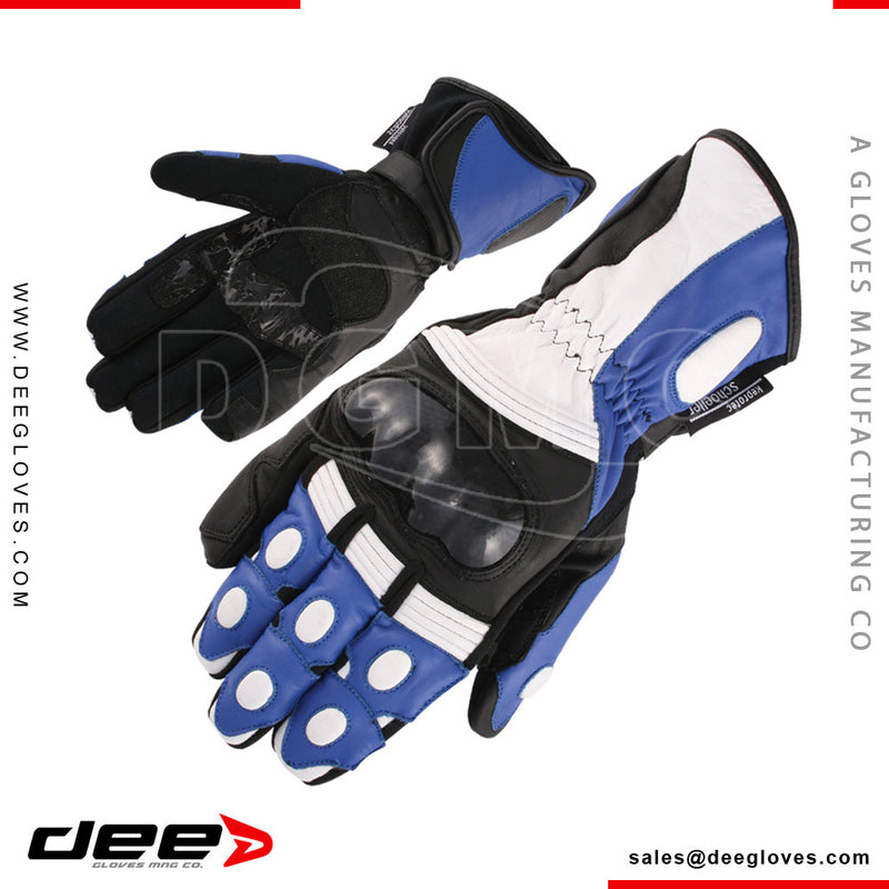 R12 Grip Leather Racing Motorcycle Gloves