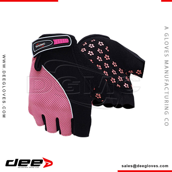 W12 Lavish Women Cycling Gloves Half Finger