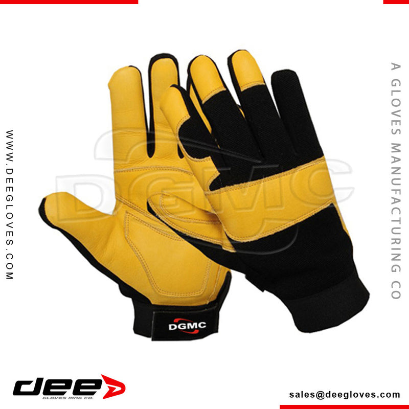 L1 Delight Leather Mechanics Gloves