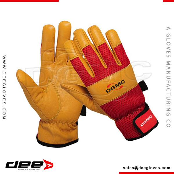 L6 Delight Leather Mechanics Gloves